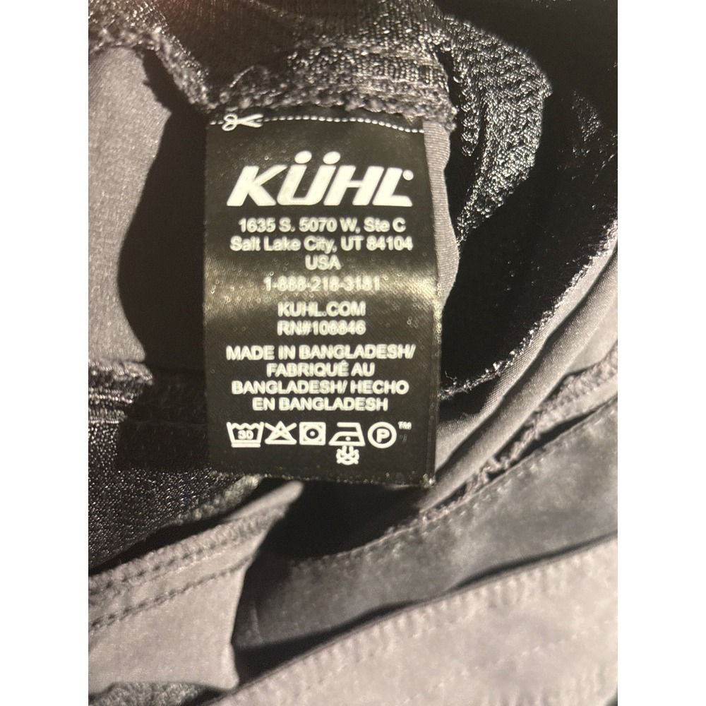 Kuhl Renegade Mens Black Outdoor Hiking Pants 40x30 Style 5120 - Picture 5 of 10